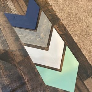 Farmhouse Chevron arrow wall decor
